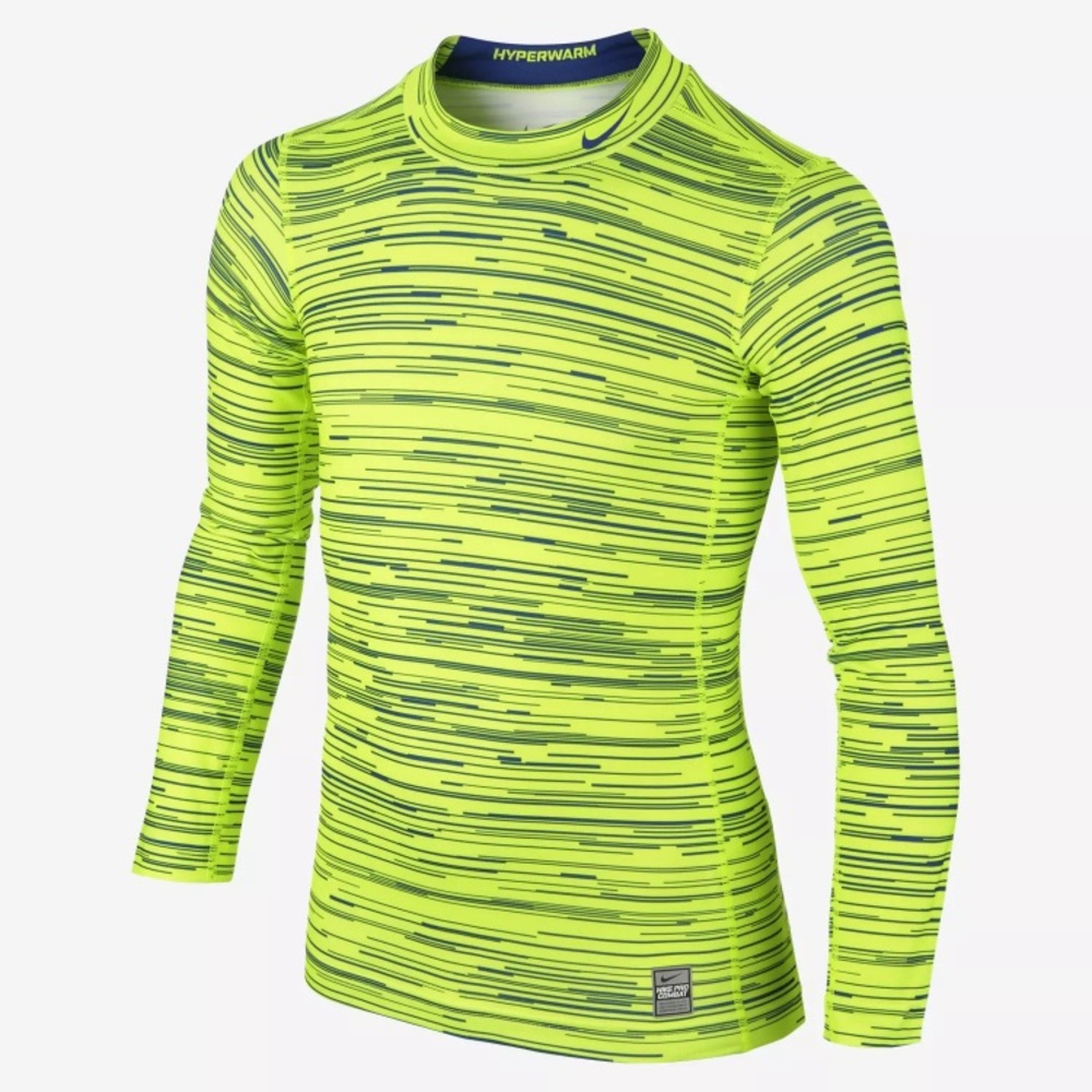 BOYS NIKE PRO COMBAT DRIFIT COMPRESSION SHIRT NWT